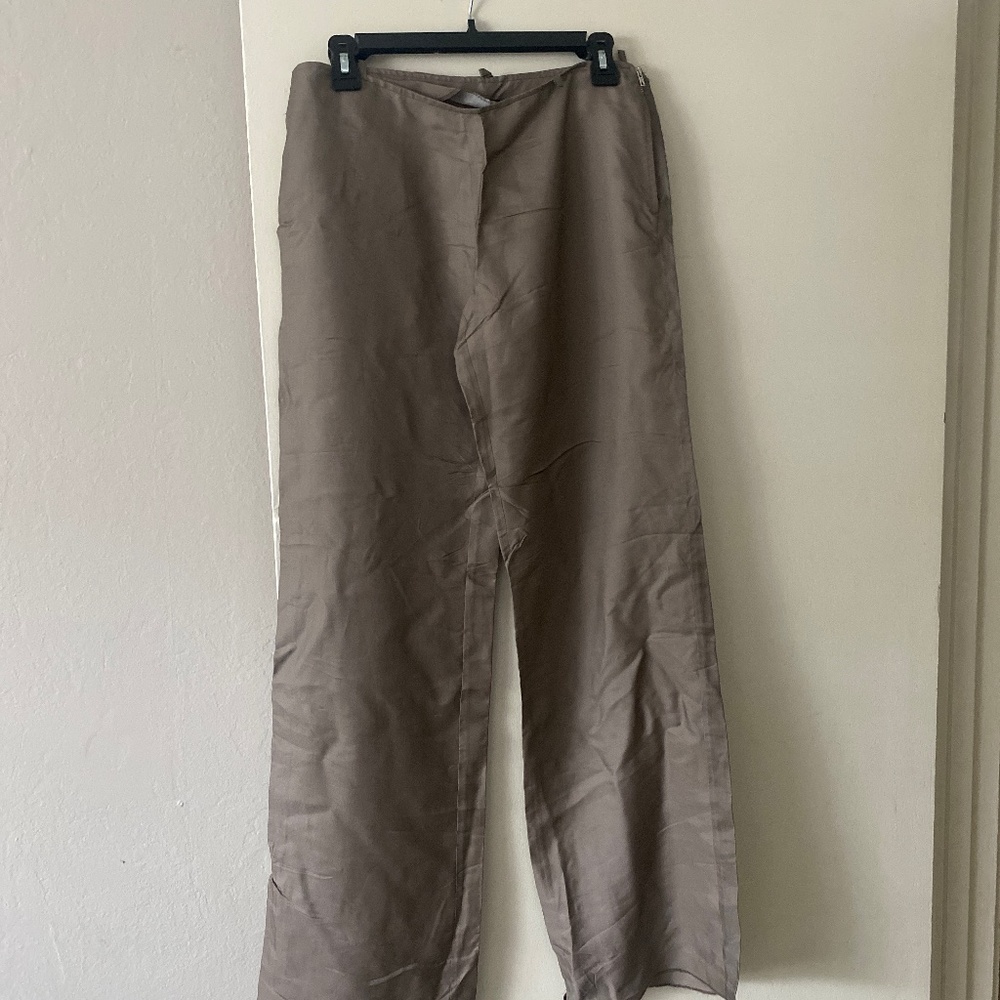 Silk pants